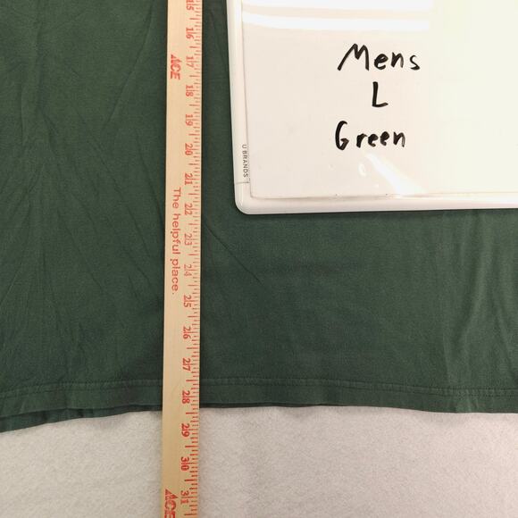 NFL Green Bay Packers Crew Neck Graphic Football Shirt Mens Size Large L Green - Picture 8 of 9